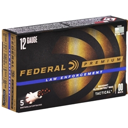 FEDERAL PD132 00 12GA 2-3/4" 9 PELLETS-00 BUCK W/FLITECONTROL (REDUCED RECOIL)